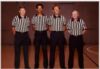Rick Wulkow, Wayne Clinton, Gene Vineyard, and Al Huntzinger at the 1985 Dr. Pepper Classic at UNI