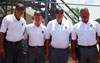 Alan Stoltz, Ted Wernimont (ICAOA), Dave Huling (ICAOA), and Kirk Park