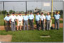 6-4-2011 Keenan Laraway, John St. John, coach Jeff Kelley, Myron Jack, Gary Burge, Gene Vineyard, Mike Piper, Jerry Kadlec and Delbert Christensen