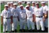 Members of ICAOA work the Sep. 4, 2004 throwback football game at Kinnick