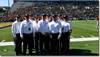 Bob Barta, John Mathias, Paul Smith, Mike Moran, Bob George, Bill Jacobson, Ray Carley, Gerry Beeler, and Dave Severson 