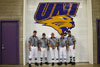 Mike Widen, Gary Werle, Mike Moran, Dave Severson, and Paul Smith in the UNI Dome 8-29-2008