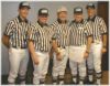 Mike W., Dave, Mike M., Tom, and Paul work a football game at Linn-Mar