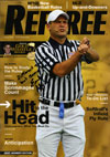 Referee Magazine signed by Gold Whistle Award winner Emily Alexander